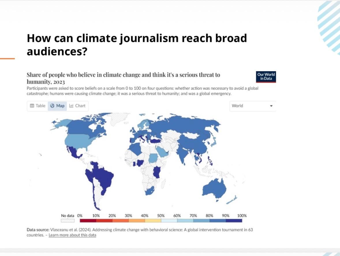 How can climate journalism reach a wider audience?